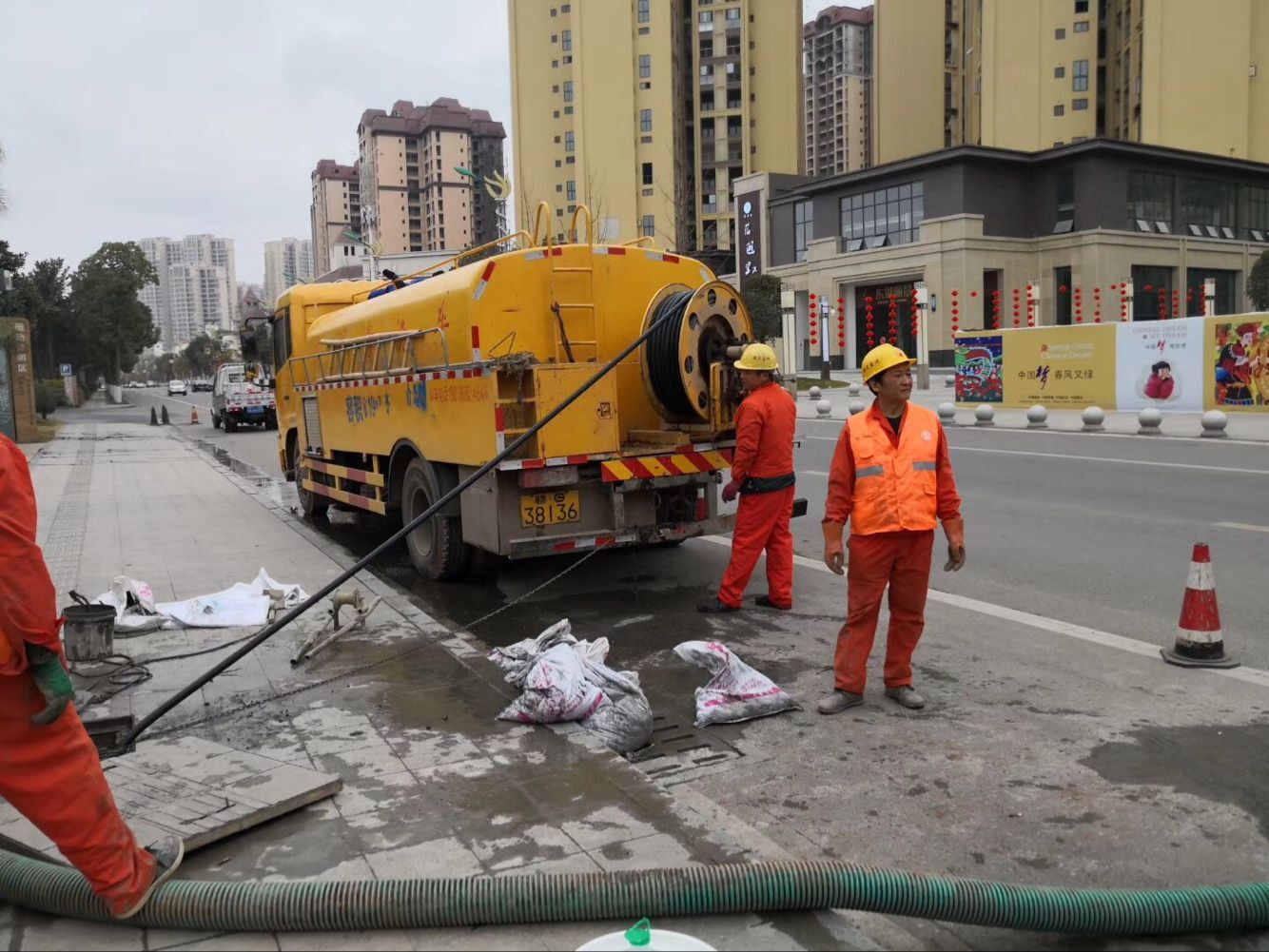 泌阳排污管道清淤-管道清洗
